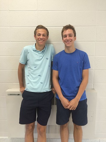 Seniors Scott Rakestraw (left) and Matt Robbins (right) are starting SNAP at North. 