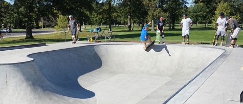 The park contains transitional pieces and has a great street course, which gives it more variety than other skate parks. The construction of the park cost around $265,000.