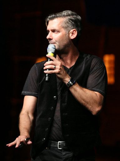 Eddie Slowikowski, at a speaking event.