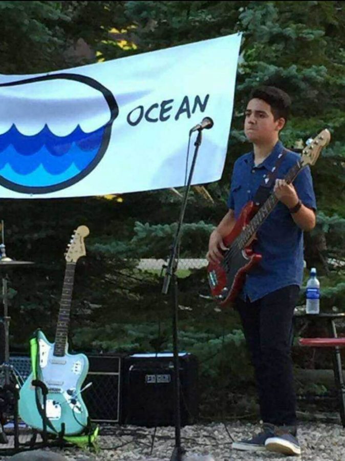 Jando with his band Specific Ocean