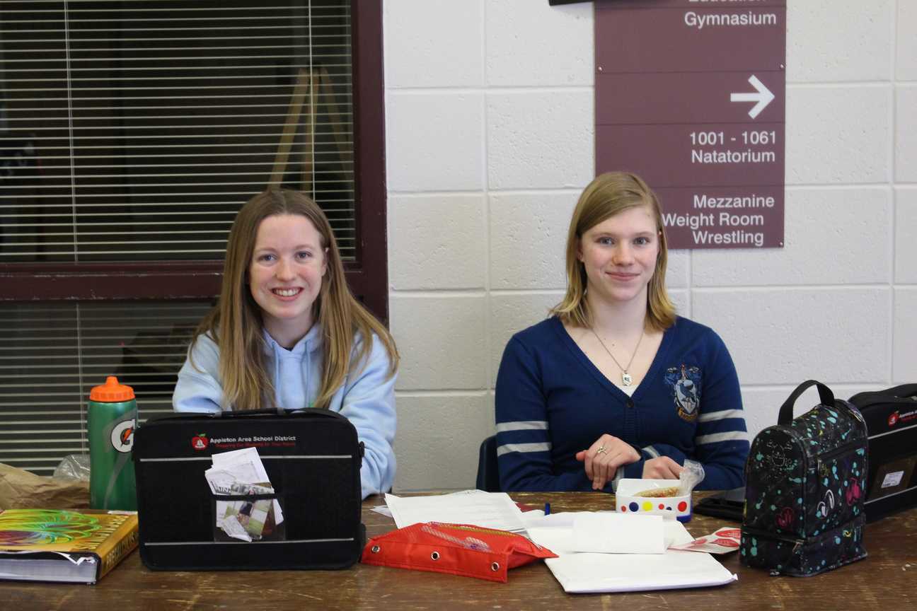 NHS Blood Drive Booth