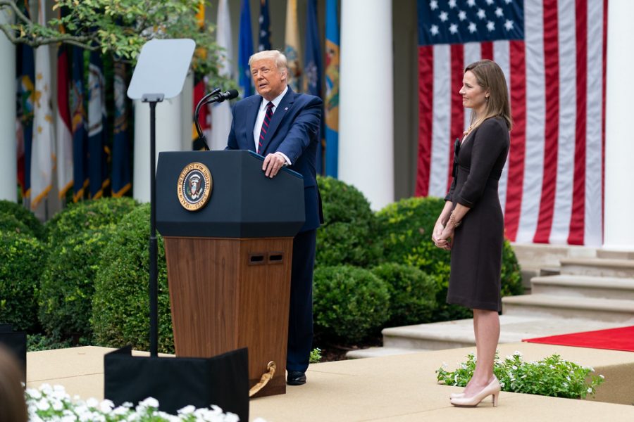President Trump Nominates Judge Amy Coney Barrett for Associate Justice of the U.S. Supreme Court by The White House is marked with CC PDM 1.0