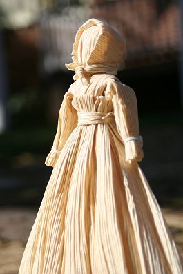 Dolls made out of cheap corn husks